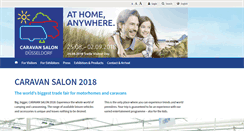 Desktop Screenshot of caravan-salon.com