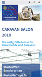 Mobile Screenshot of caravan-salon.de